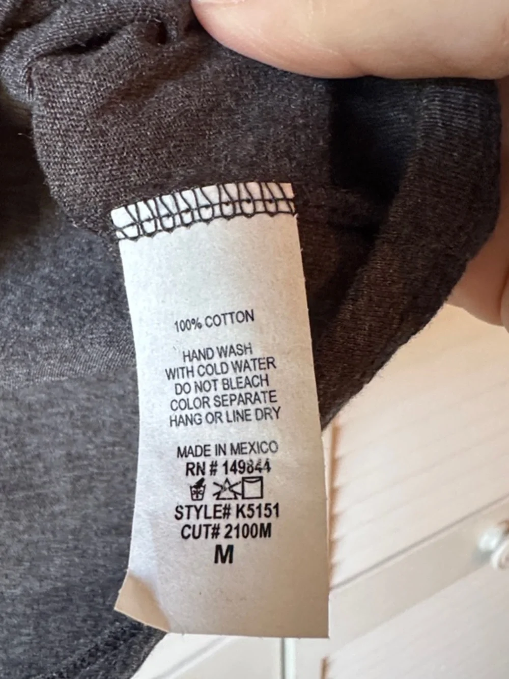 Zutter Charcoal 'Makin' Cowboys Cry' Long-Sleeve Crop Top - Picture 5 of 5